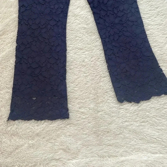 Free People wild laces pull on crop flare pants size M - Picture 5 of 16